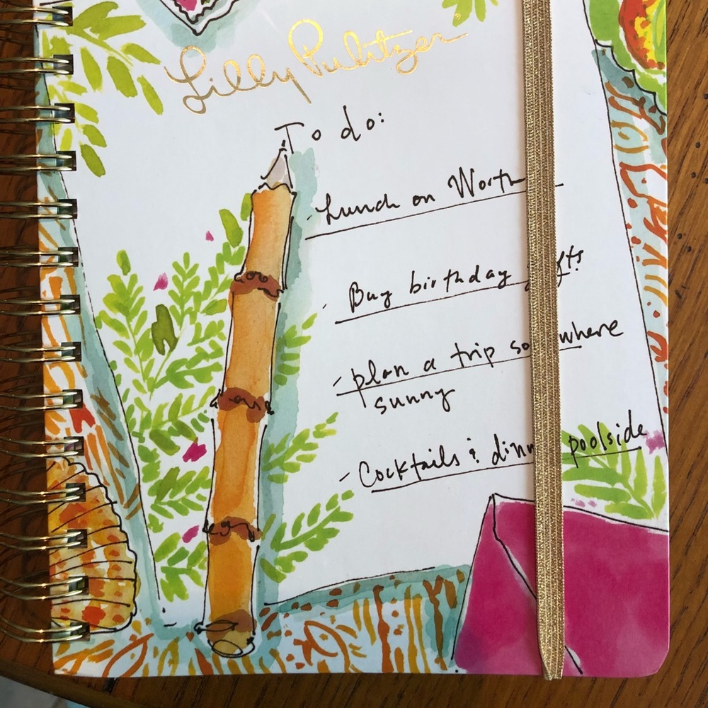Lilly Pulitzer To-Do list notebook